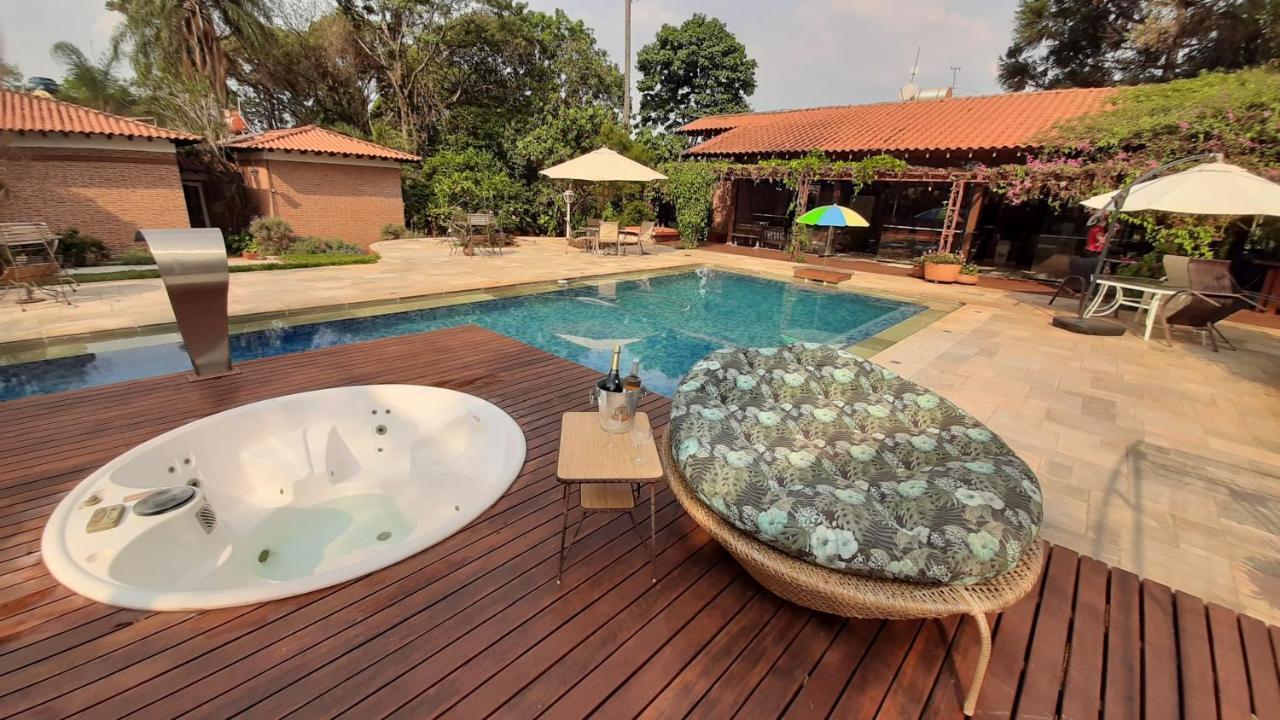 Fazenda Santa Clementina Apartment อารารัส ภายนอก รูปภาพ
